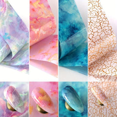 Starry Nail Art Sticker Manicure Transfer Decals For Women Girls DIY