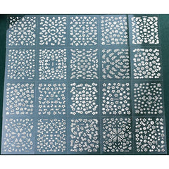 30 Sheets Small Fresh Spring Flowers Nail Stickers Nail Decals