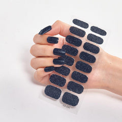 Full Cover Nail Art Stickers Self Adhesive Nail Decals for Women