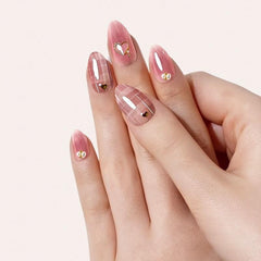 Stylish Nail Decals Full Cover Nail Wraps Easy to Apply Manicure Stickers
