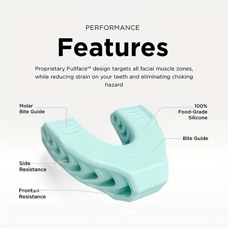 Silicone Jawline Exerciser for Men - Define Jawline & Sculpt Face