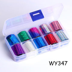 10 Floral Pattern Y2K Nail Stickers Nail Decals Women's Nail Art