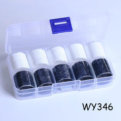 10 Floral Pattern Y2K Nail Stickers Nail Decals Women's Nail Art