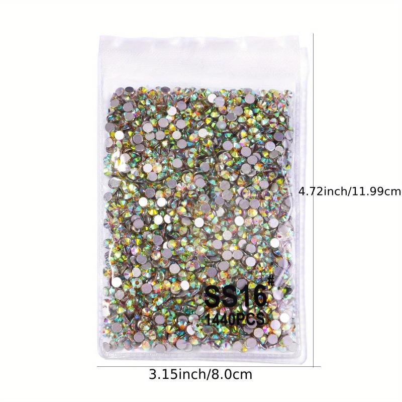 Crystal AB Flatback Nail Rhinestones for Nail Art