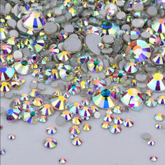 Crystal AB Flatback Nail Rhinestones for Nail Art