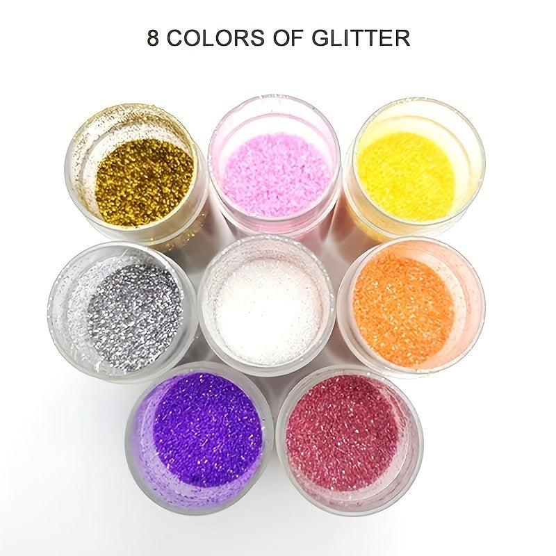Holographic Glitter Powder for Tumblers Arts and Craft - Iridescent Glitter