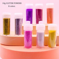 Holographic Glitter Powder for Tumblers Arts and Craft - Iridescent Glitter