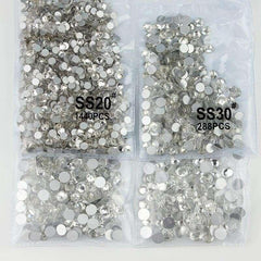 Mixed Sizes Crystal Flat Back Nail Diamonds Rhinestones