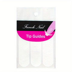 French Manicure Nail Art Stickers Strips Self Adhesive Nail Sticker Tips