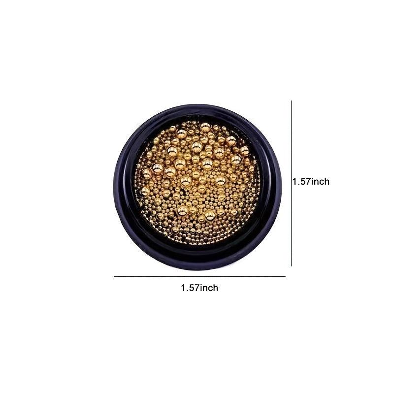 Mini Stainless Steel Ball Bead 3D Nail Decoration Studs