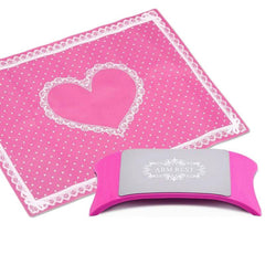 Foldable Washable Nail Art Silicone Hand Cushion Pillow for Manicure