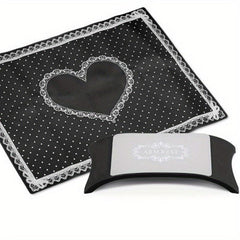 Foldable Washable Nail Art Silicone Hand Cushion Pillow for Manicure