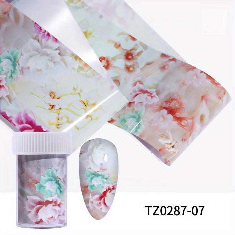 Marble Stained Nail Art Stickers for Women - Easy to Apply