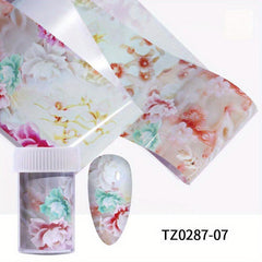 Marble Stained Nail Art Stickers for Women - Easy to Apply