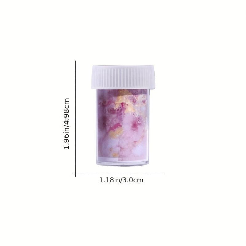Marble Stained Nail Art Stickers for Women - Easy to Apply