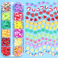 3D Fruit Slices Sticker Set for Nail Art & Manicure