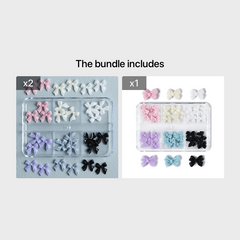 30 Pcs 3D Resin Butterflies Nail Art Jewels Set