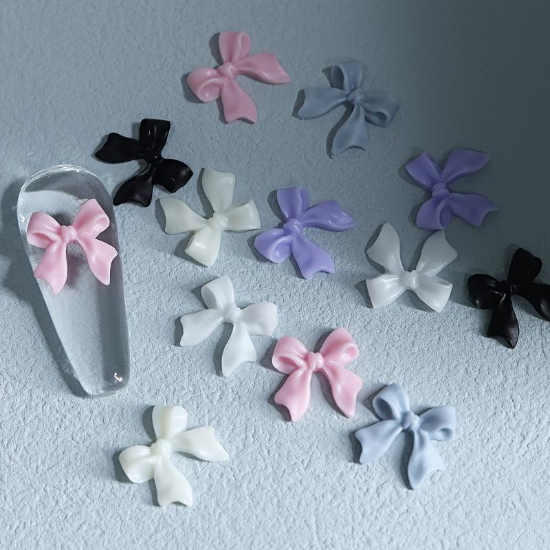 30 Pcs 3D Resin Butterflies Nail Art Jewels Set