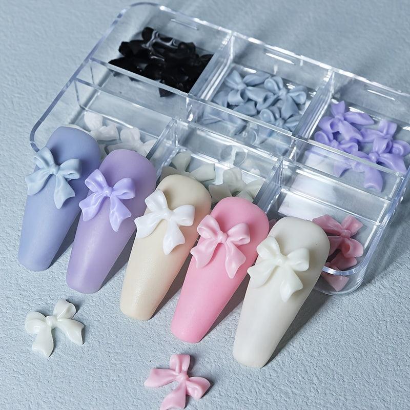 30 Pcs 3D Resin Butterflies Nail Art Jewels Set
