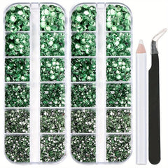 5320pcs Crystal Rhinestones Kit Nail Art Decorations Crafts DIY Art