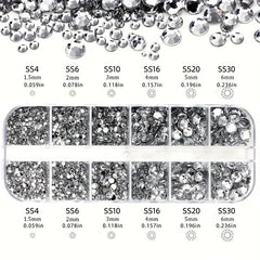 5320pcs Crystal Rhinestones Kit Nail Art Decorations Crafts DIY Art