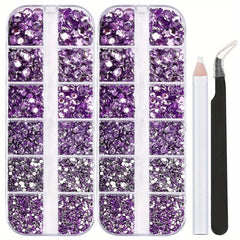 5320pcs Crystal Rhinestones Kit Nail Art Decorations Crafts DIY Art