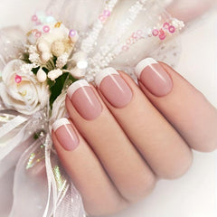 French Nail Stickers Self-adhesive Manicure Art 480Pcs