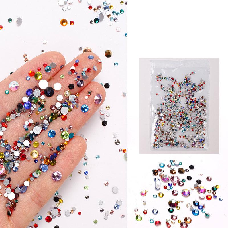 1440 pcs Crystal Rhinestones for Nails Crafts and Makeup Flat Back Gems