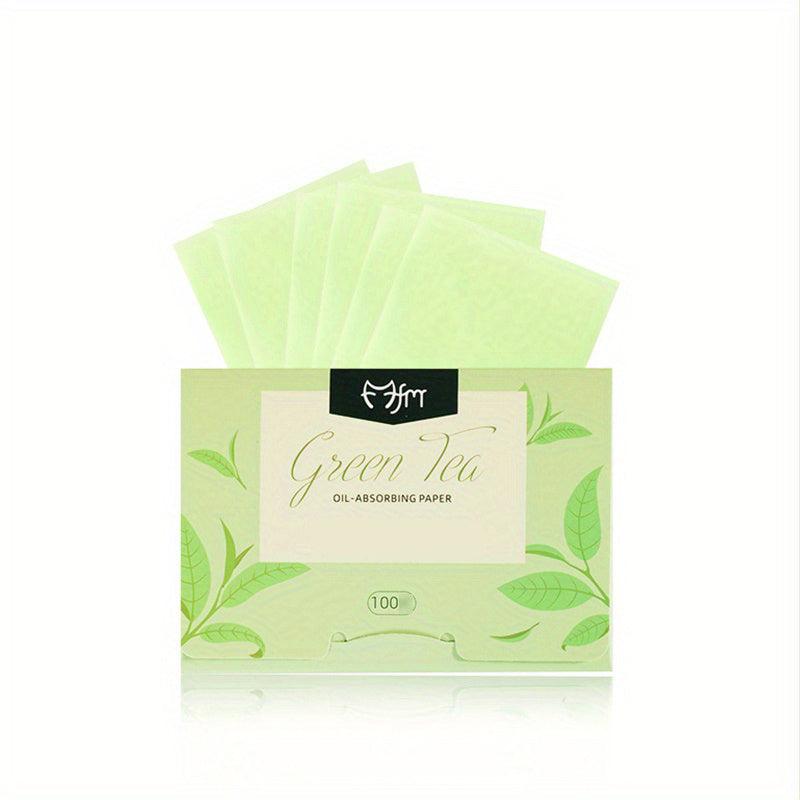 100pcs Absorbing Tissues Soft Blotting Paper for Oily Skin with Fragrance