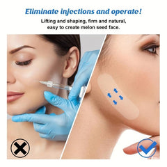 Face Lift Tape 40PCS Invisible Wrinkle Lifting Patches V Line Make up Tools