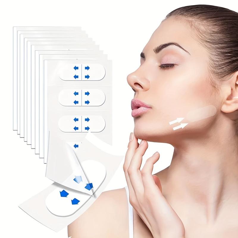 Face Lift Tape 40PCS Invisible Wrinkle Lifting Patches V Line Make up Tools