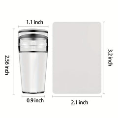 French Tip Nail Stamper Kit with Scraper