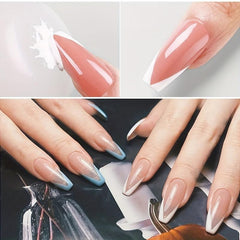 French Tip Nail Stamper Kit with Scraper