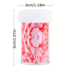 Marble Pattern Nail Foils Starry Sky Stickers