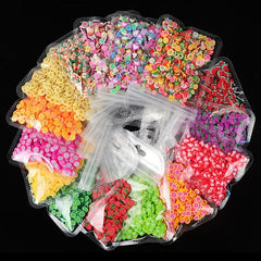 Colorful Fruit Slices Sequins for Nails DIY Nail Art Accessories