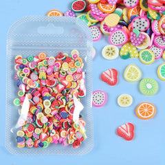 Colorful Fruit Slices Sequins for Nails DIY Nail Art Accessories