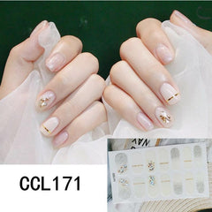 14 Pcs 3D Self-Adhesive Gel Nail Art Stickers CCL169 17