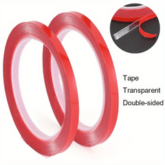 10pcs Nail Art Tape Clear Adhesive Waterproof Double Sided Mounting