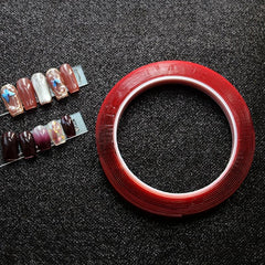 10pcs Nail Art Tape Clear Adhesive Waterproof Double Sided Mounting