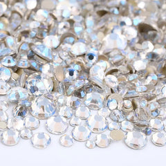 1440 pcs Glass Flat Bottom Rhinestones for DIY Crafts Nails Clothes Makeup
