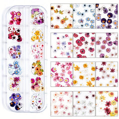 3D Halloween Christmas Nail Art Sequin Skull Flower Snowman Nail Flakes