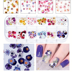 3D Halloween Christmas Nail Art Sequin Skull Flower Snowman Nail Flakes