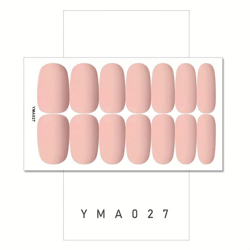 Classic Retro Nail Wraps Nail Stickers with File