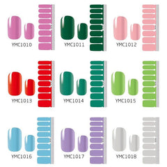 Full Wrap Nail Polish Stickers Self Adhesive Nail Art Decals for Women and Girls