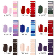 Full Wrap Nail Polish Stickers Self Adhesive Nail Art Decals for Women and Girls