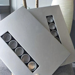35 Grid Independent Aluminum Nail Art Empty Storage Box