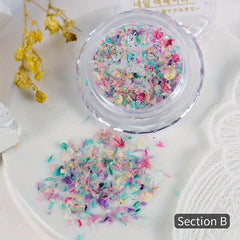 Dried Flowers Nail Art Decoration Accessories Home Salon DIY Manicure