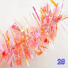 Glass Starry Paper Wraps for 3D Nail Art Stickers - Create an Aurora Effect