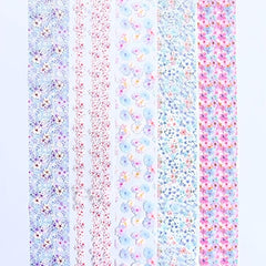 Floral Nail Foil Transfer Stickers 10 Designs Starry Sky Nail Decals
