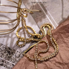 Metal Nail Chains 3D Nail Art Decoration Punk Nail Studs